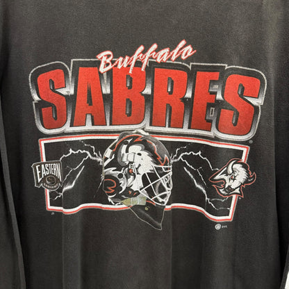 90s Buffalo Sabres NHL T-Shirt Sz XL (B1243)