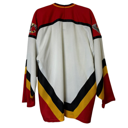 90s Cincinnati Cyclones IHL Bauer Hockey Jersey Sz L