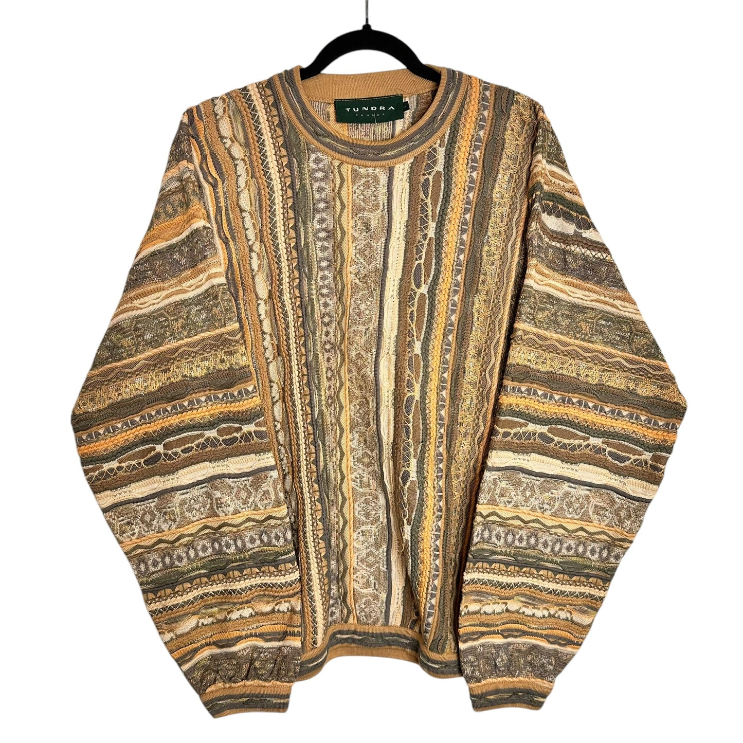 90's Coogi Style Sweater by Tundra Sz L (A7463)