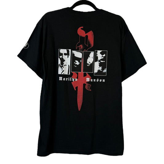 2000s Marilyn Manson Personal Jesus T-shirt Sz L (A9003)