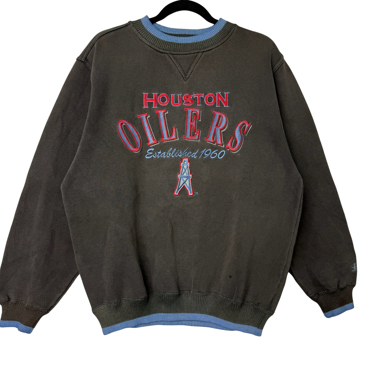 90s Houston Oilers NFL Crewneck Sz M