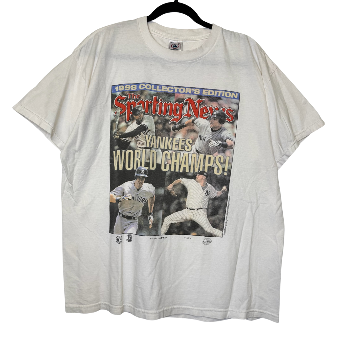 1998 New York Yankees Sporting News MLB T-Shirt Sz XL (B2878)