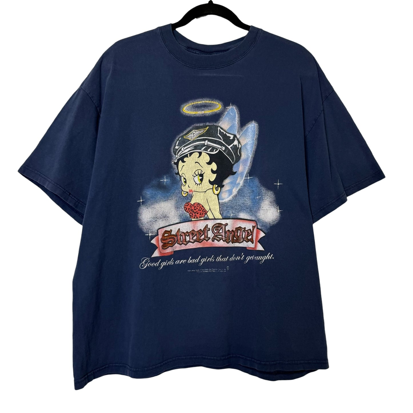 2002 Betty Boop Street Angel T-shirt Sz XL (B593)