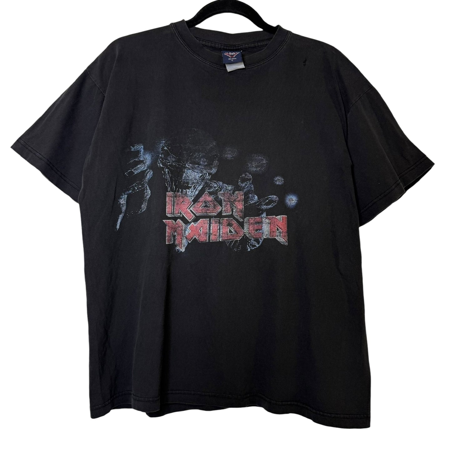 2005 Iron Maiden Tour T-shirt Sz L (B357)