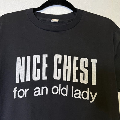 80's Nice Chest T-Shirt Sz L (B1763)