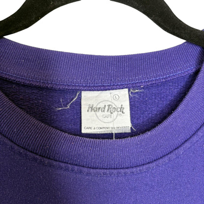 90s Hard Rock Cafe Crewneck Sz L (A8027)