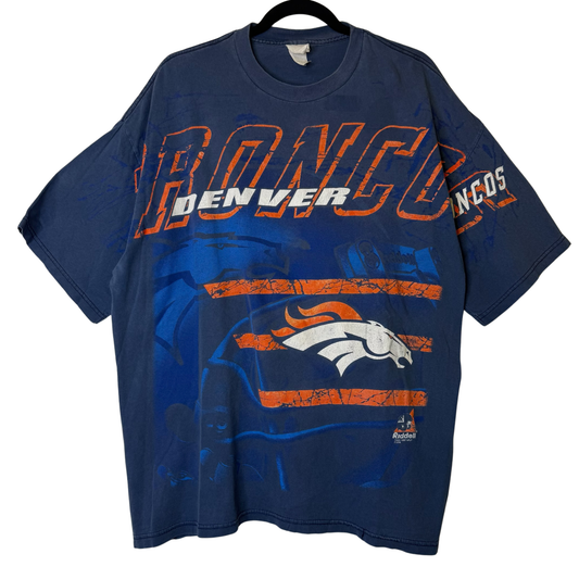 90s Denver Broncos NFL T-Shirt Sz XL (B2833)