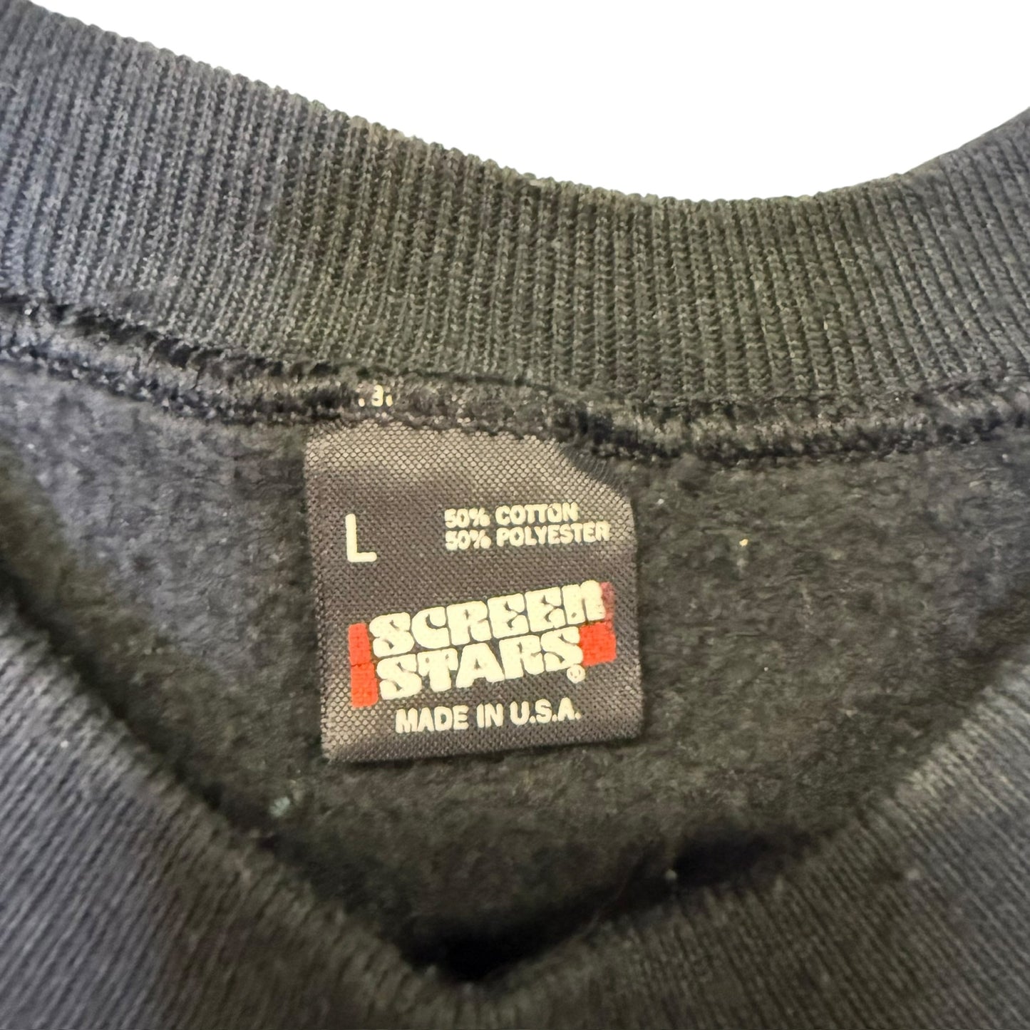 80's Harley Davidson Crewneck Sz L (B1906)