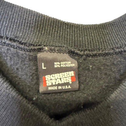 80's Harley Davidson Crewneck Sz L (B1906)