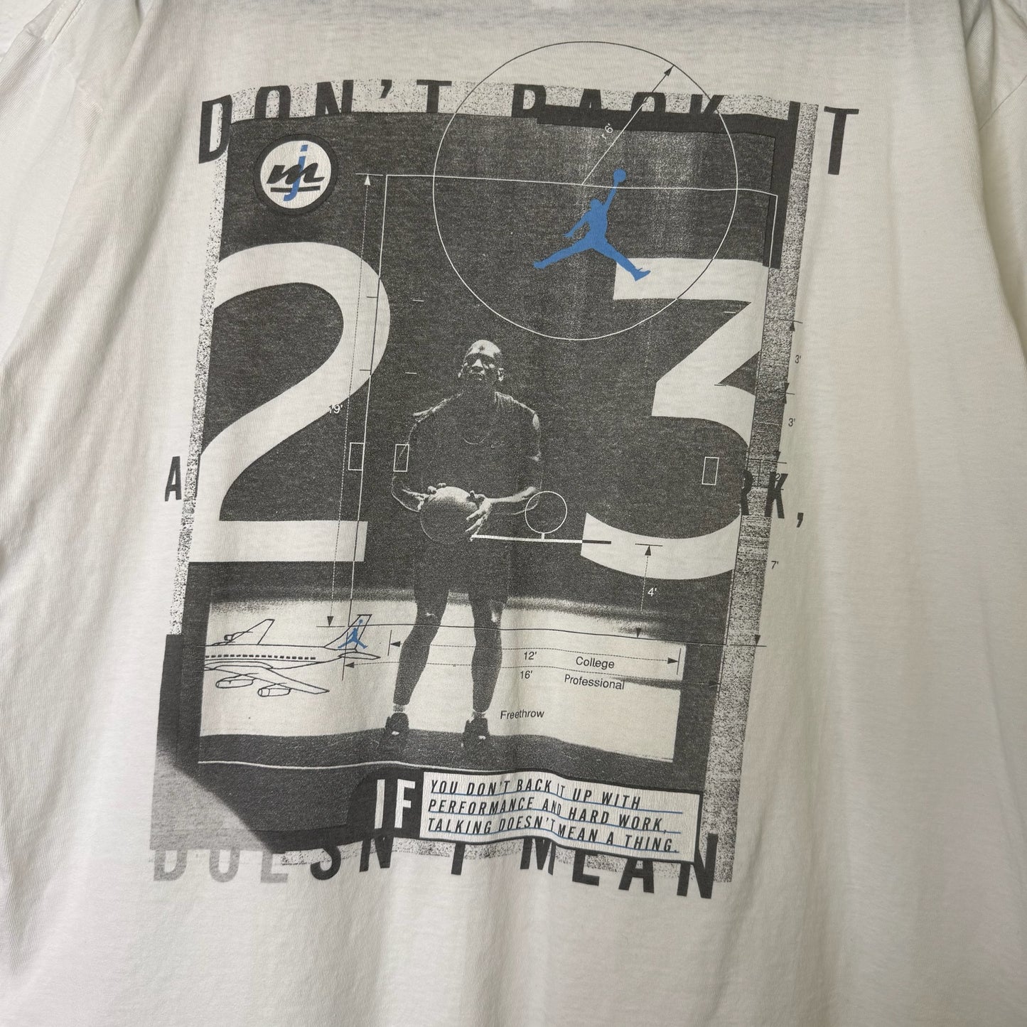 90s Michael Jordan NBA Nike T-shirt Sz M (B1670)