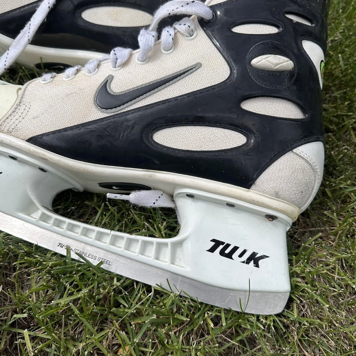 Nike Zoom Air Ice Hockey Skates Sergei Federov Tuuk Plus Blade Sz US 14 Vintage