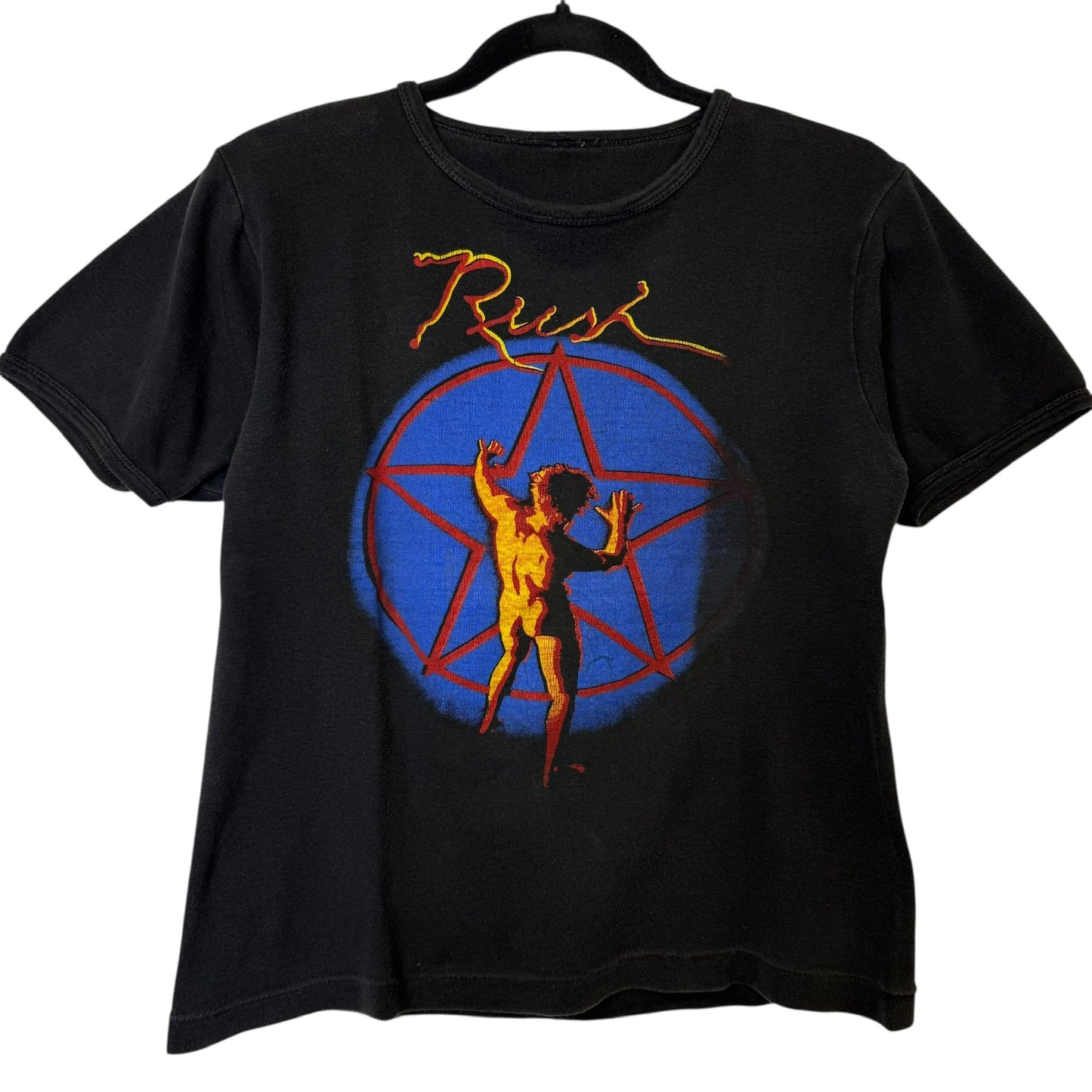 1981 Rush German Tour T-Shirt Sz M (B400)