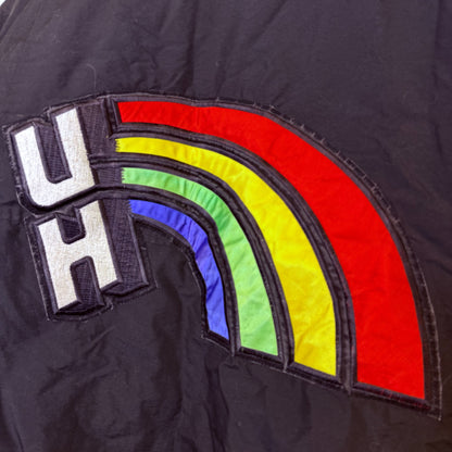 90s University of Hawaii Rainbow Warriors NCAA Starter Jacket Sz XL