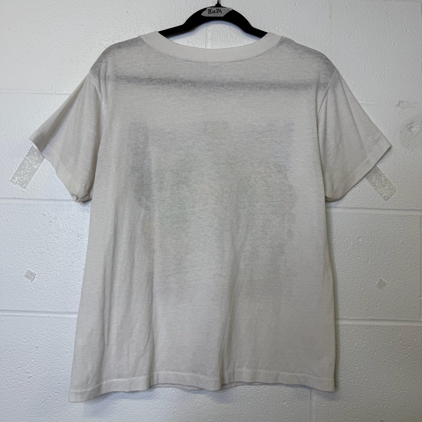 1987 Los Angeles Lakers NBA Caricature T-Shirt Sz L (B631)