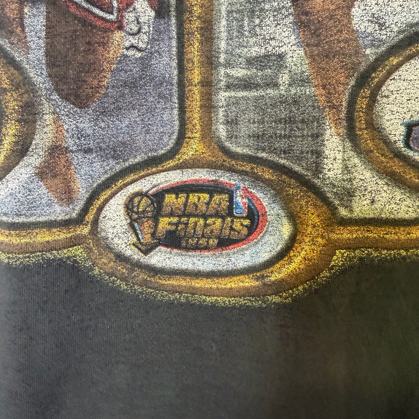 1998 NBA Finals Utah Jazz vs Chicago Bulls T Shirt Sz XL (B2541)