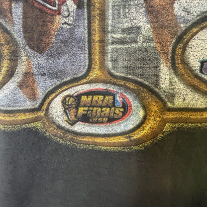 1998 NBA Finals Utah Jazz vs Chicago Bulls T Shirt Sz XL (B2541)