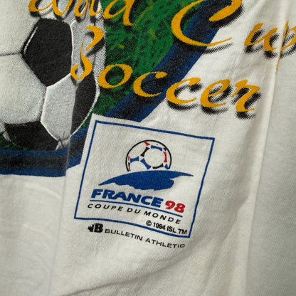 1998 World Cup Soccer Brazil T-Shirt Sz XL