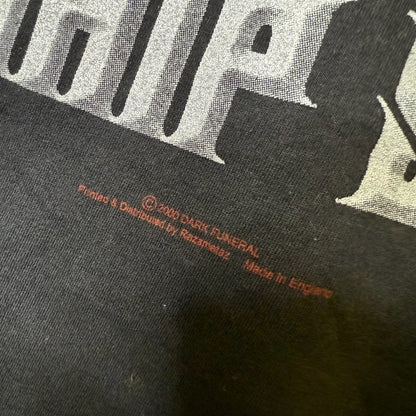 2000 Dark Funeral Teach Children to Worship Satan Long Sleeve Band T-Shirt Sz XL (B656)