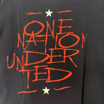 1999 Ted Nugent One Nation Under Ted Tour T-Shirt Sz L (A3039)