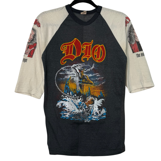 80s DIO "The Evil Eye" Band Raglan