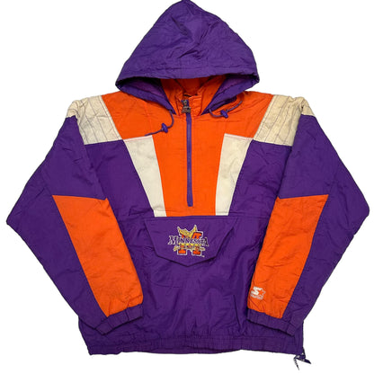 90s Minnesota State Screaming Eagles Starter Jacket Sz L (A3296)