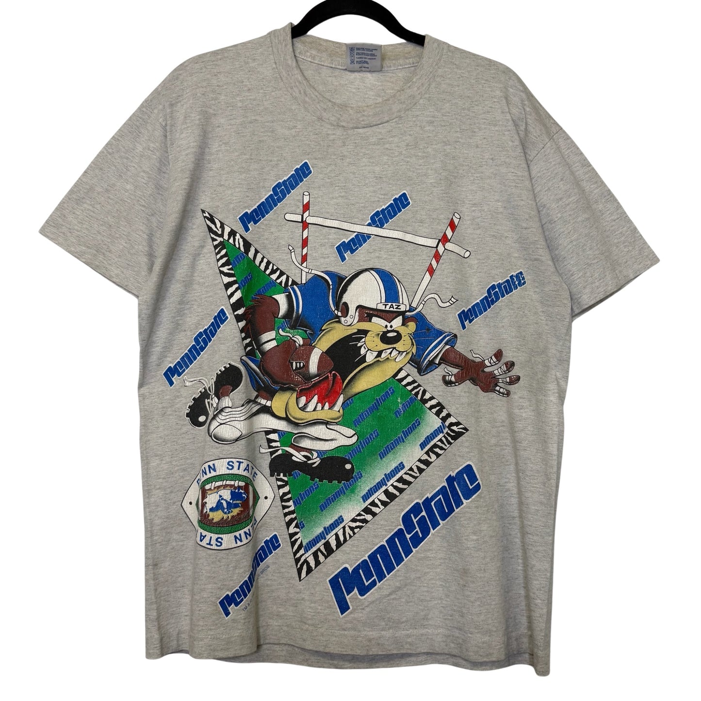 1993 Penn State Taz NCAA T-shirt Sz L (B2996)