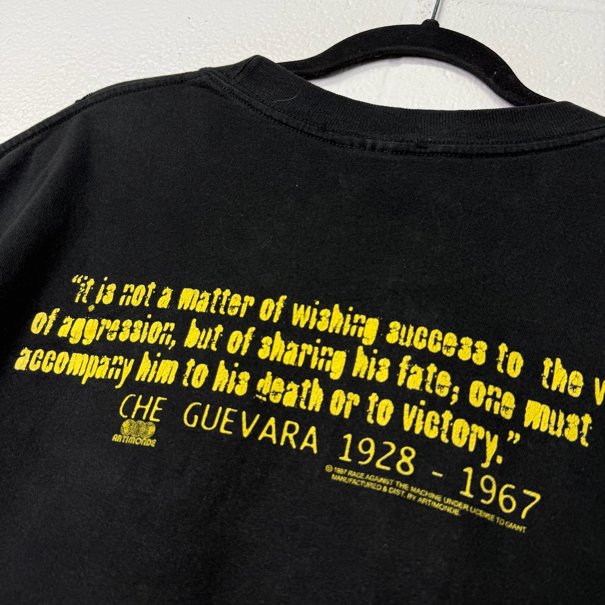 1997 Rage Against The Machine Che Band T-Shirt Sz L
