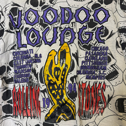 1994 Rolling Stones Voodoo Lounge T-Shirt Sz L (B363)