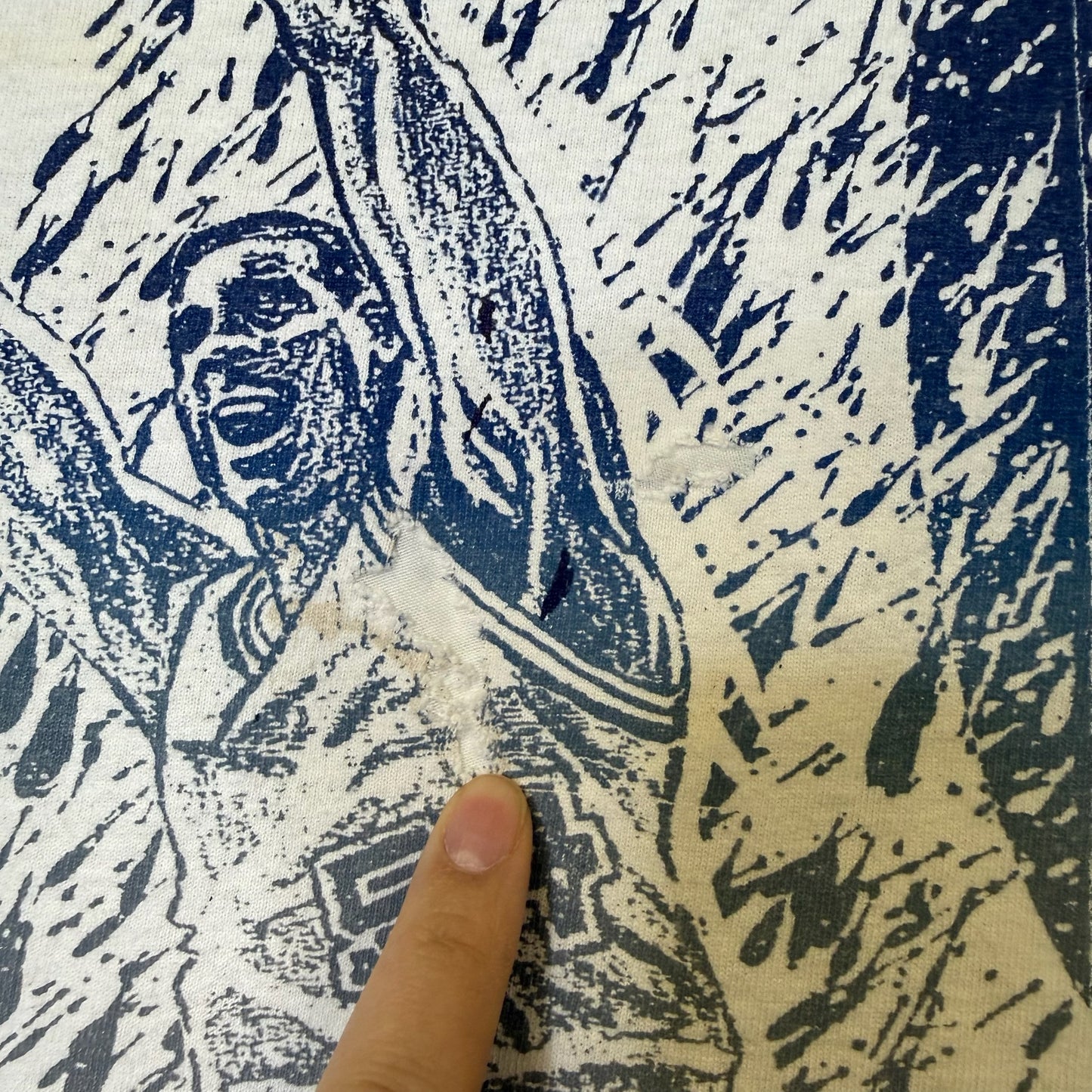 90's Georgetown Hoyas NCAA T-Shirt Sz L (B2167)