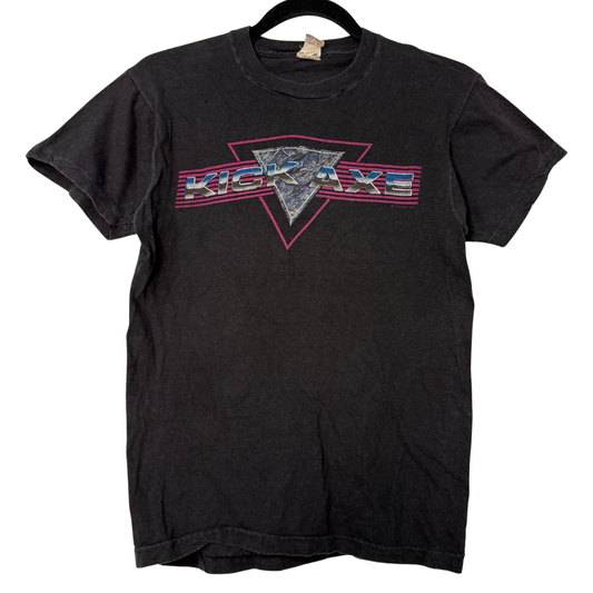 1985 Kick Axe Band T-Shirt Sz M