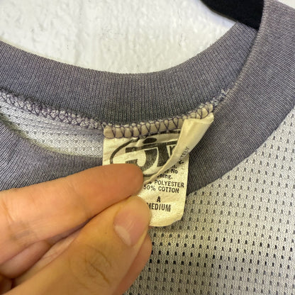 80's Honda Racing Thermal Long Sleeve T-Shirt Sz M (B600)