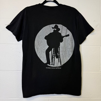 1990 Hank Williams Jr Lone Wolf Tour Sz L (B403)