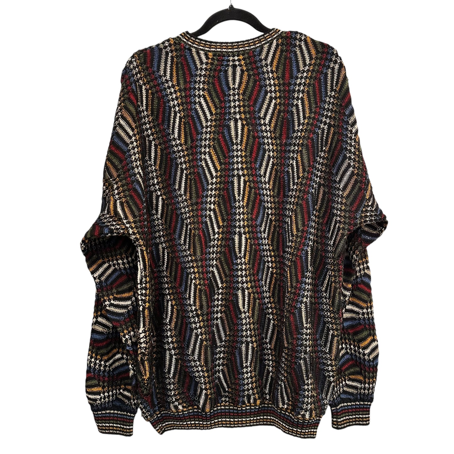 90's Coogi Style Sweater by Tosani Sz L (A7434)