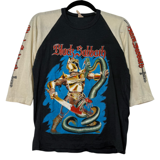 80s Black Sabbath Band Raglan T-Shirt