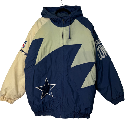 90s Dallas Cowboys Logo Athletics NFL Jacket Sz L