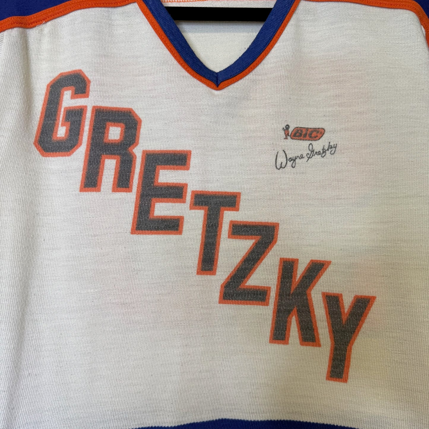 80s Wayne Gretzky Bic Hockey NHL Jersey Sz M