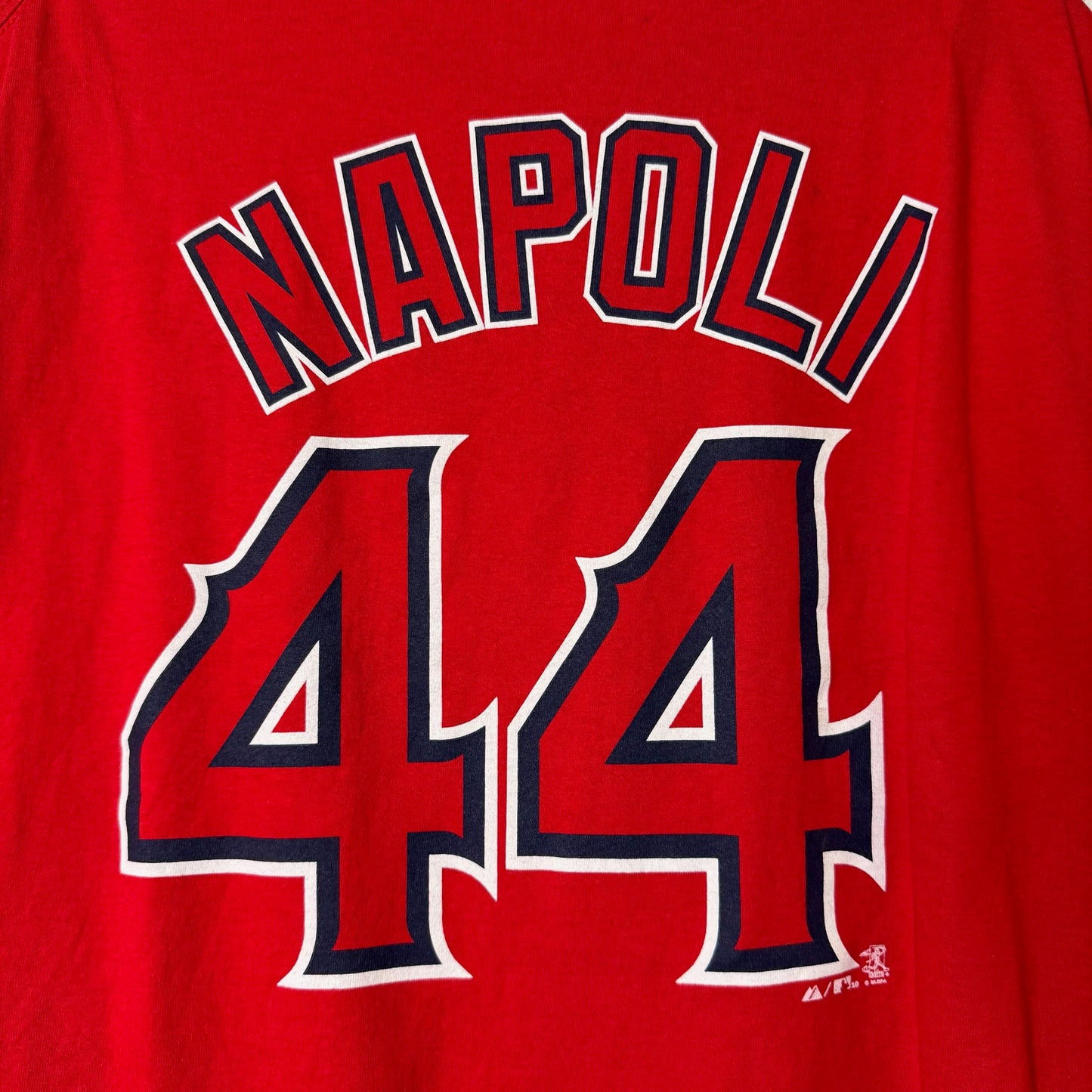 2000s Anaheim Angels Miek Napoli MLB T-Shirt Sz XL (B1610)