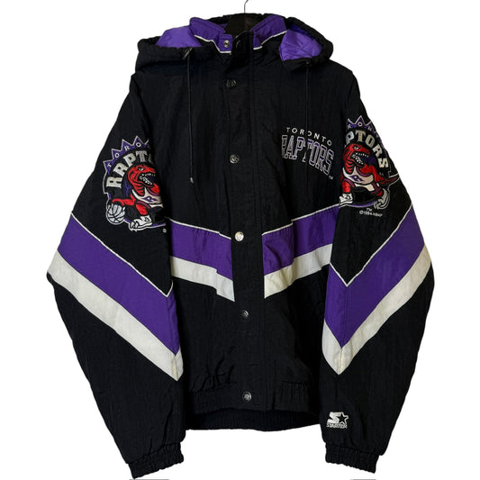 90s Toronto Raptors NBA Starter Jacket Sz L