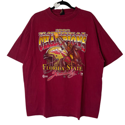 1993 FSU Florida State Champions Seminoles T-Shirt Sz XL (B2447)