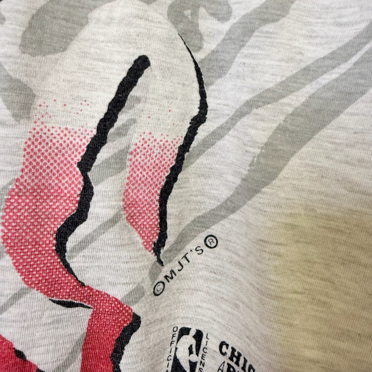 90's Chicago Bulls NBA AOP T-Shirt Sz XL (B2183)