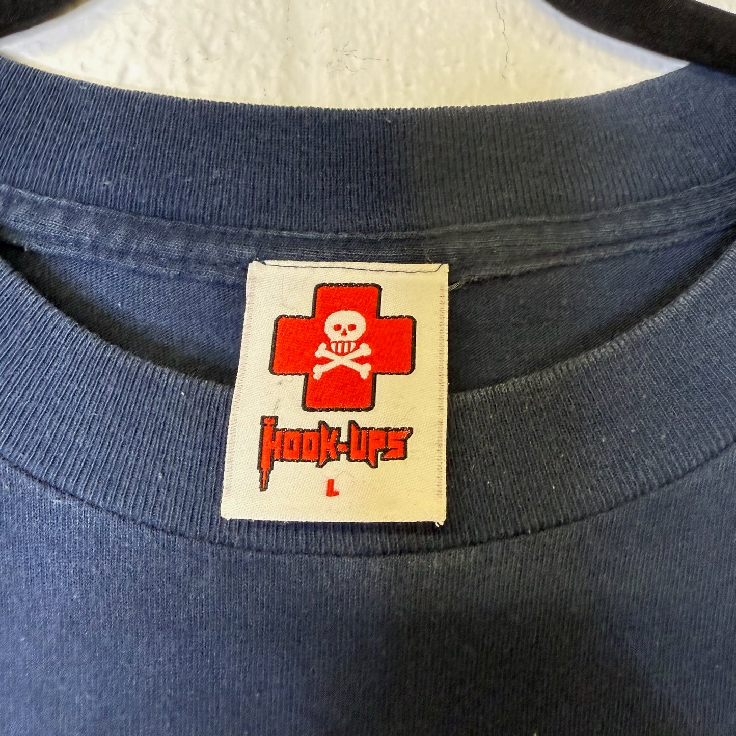 90's Hook-ups Banana Girl Skate T-Shirt Sz L (B1702)