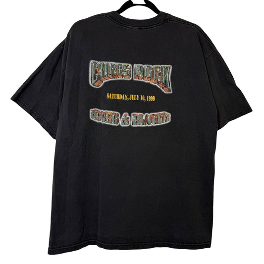 1999 Chris Rock Bigger & Blacker Comedy Show T-Shirt Sz XL (B2273)