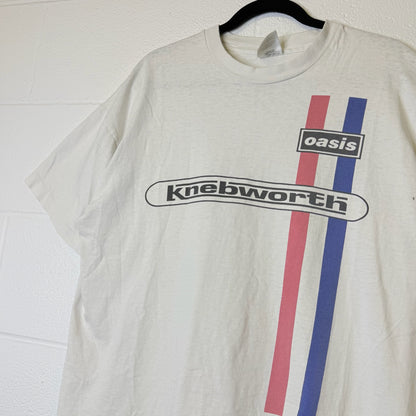 90's Oasis Knebworth T-shirt Sz XL