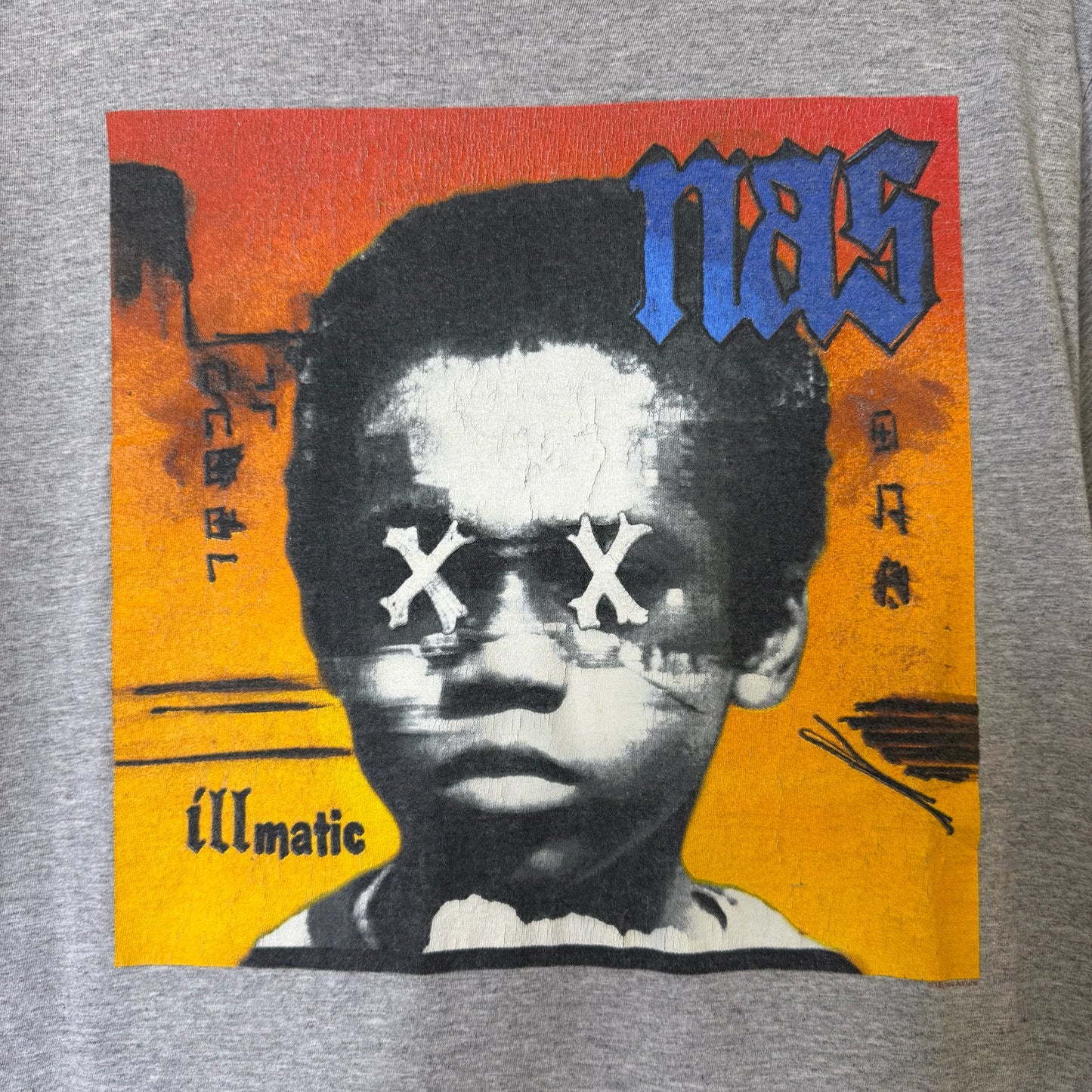 2004 Nas Illmatic T-Shirt Sz L (B1697)