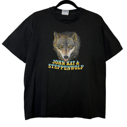 90s John Kay & Steppenwolf Tour T-shirt Sz M (B368)