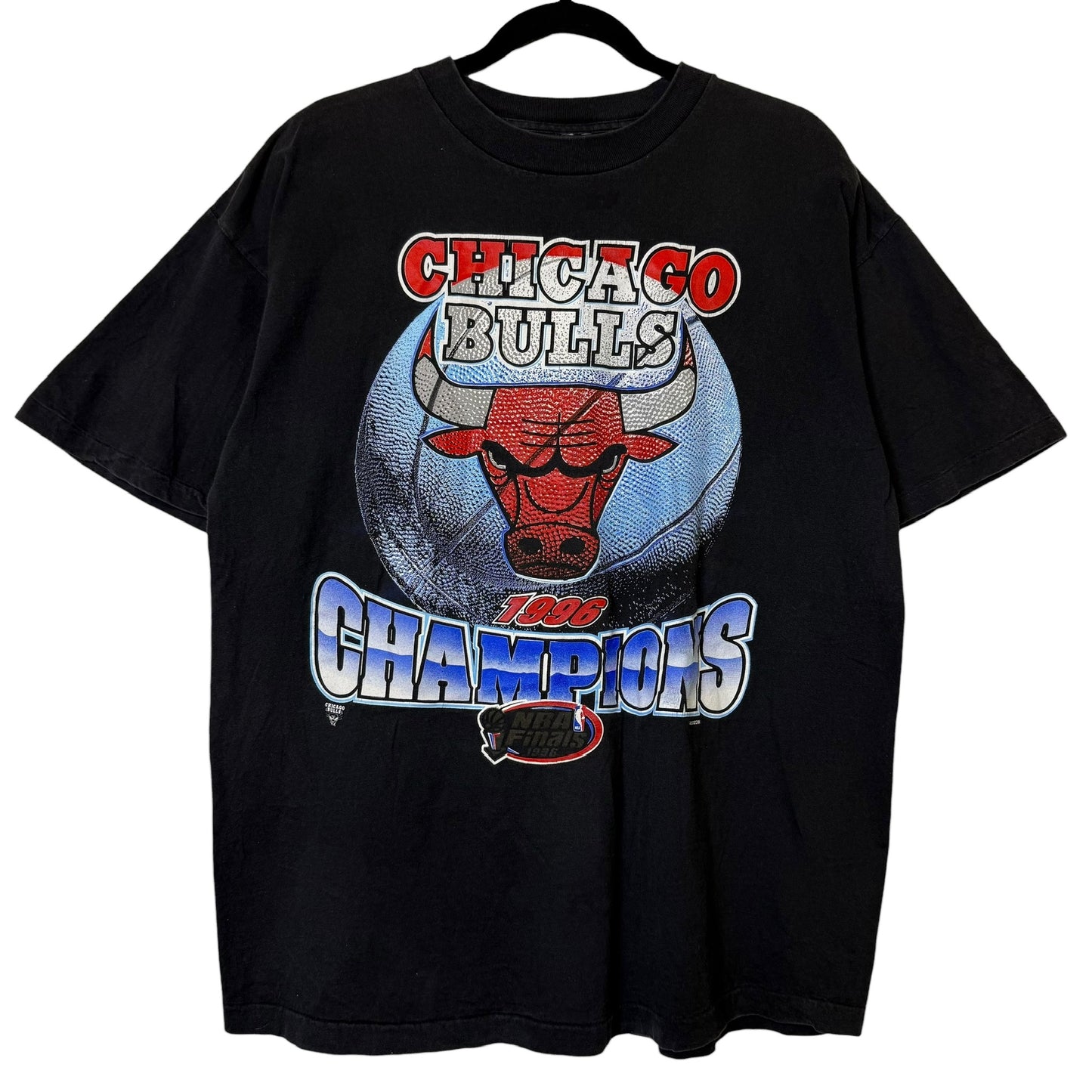 90's Chicago Bulls NBA T-Shirt Sz L (B2185)