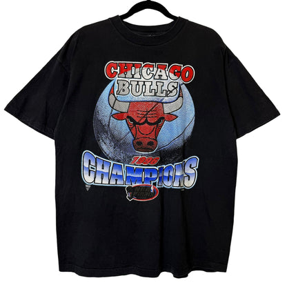 90's Chicago Bulls NBA T-Shirt Sz L (B2185)