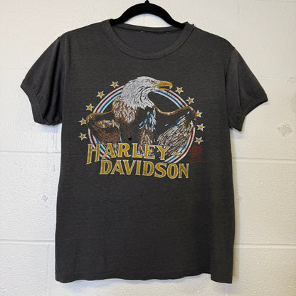 80's Harley Davidson Yellowknife T-Shirt Sz M (B467)