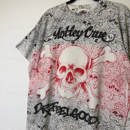 90s Motley Crue Dr Feel Good Band T-Shirt Sz XL (B2893)