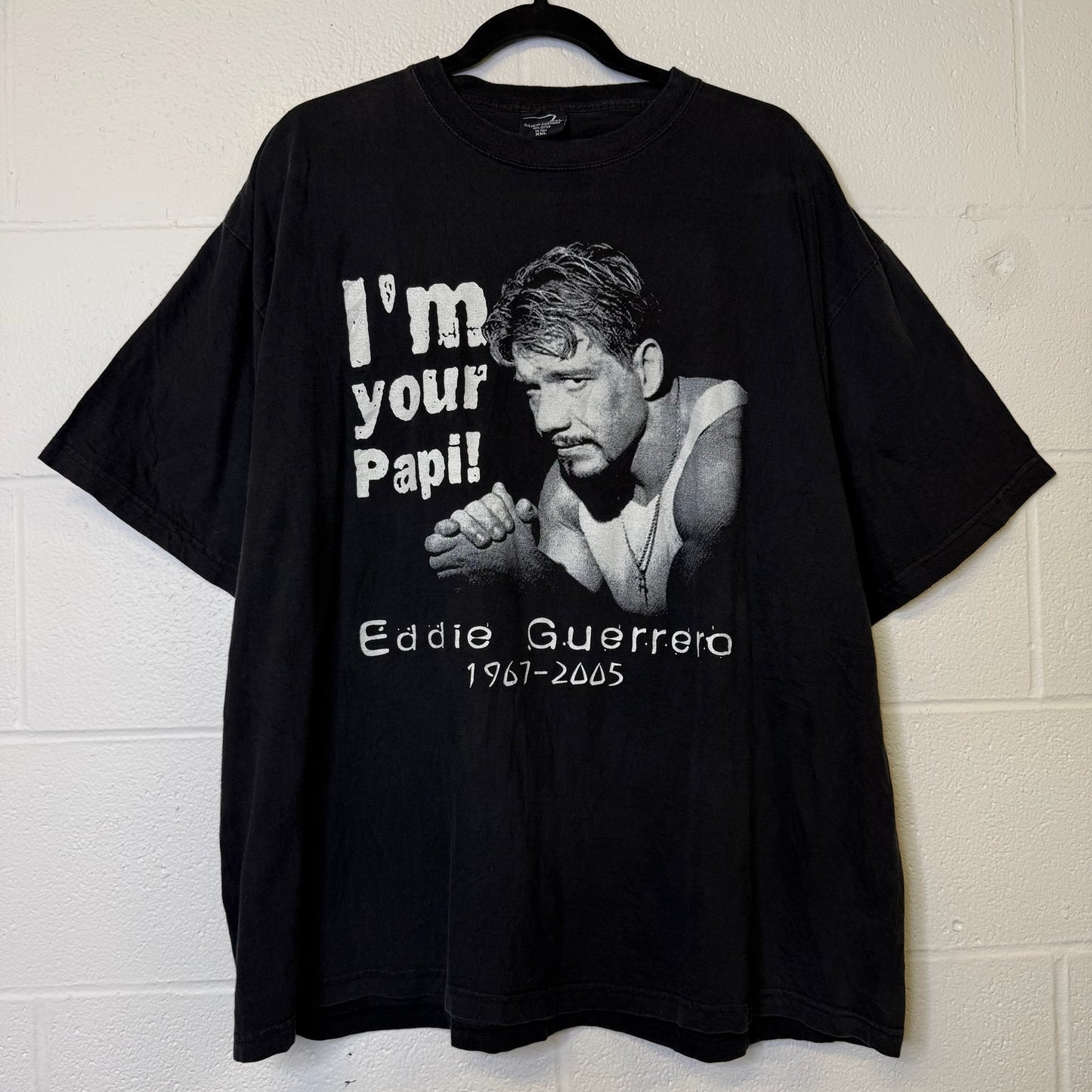 2005 Eddie Guerrero WWF "I'm Your Papi" T-Shirt Sz 2XL (B2146)